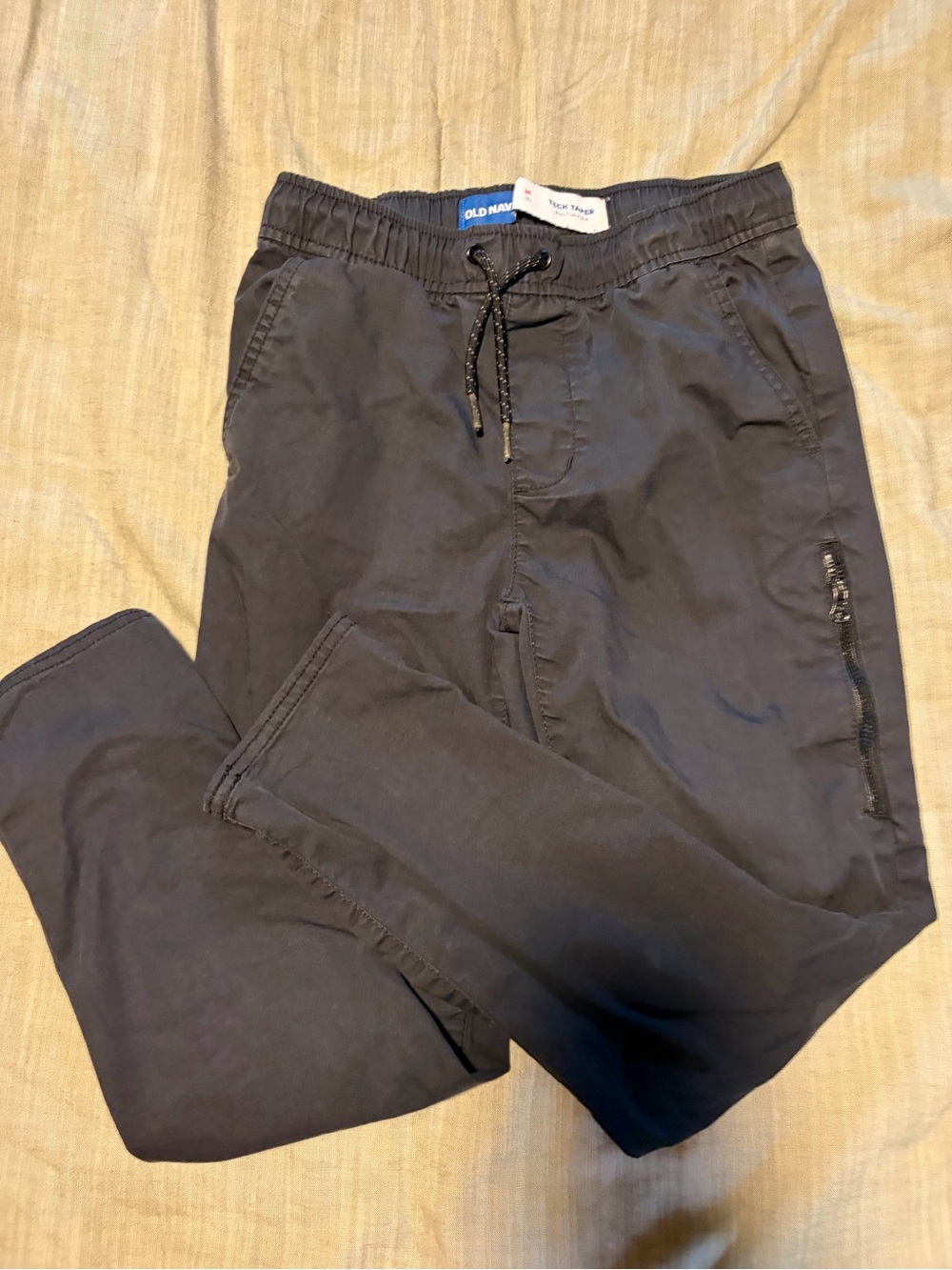Old Navy Men's Charcoal Drawstring Jogger Pants